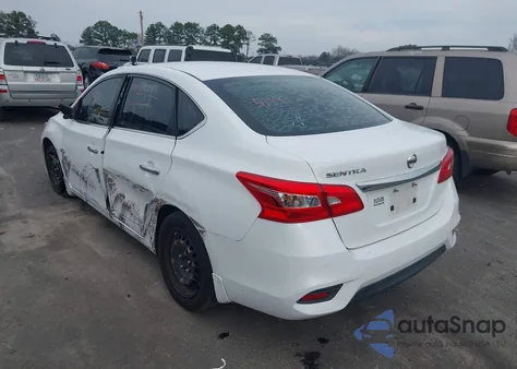 2017 Nissan Sentra S from USA, damaged, VIN 3N1AB7AP2HY274890
